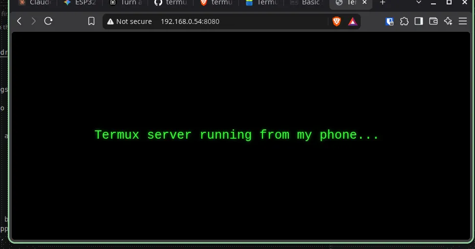 3 - Turn Old Phone into a Linux server